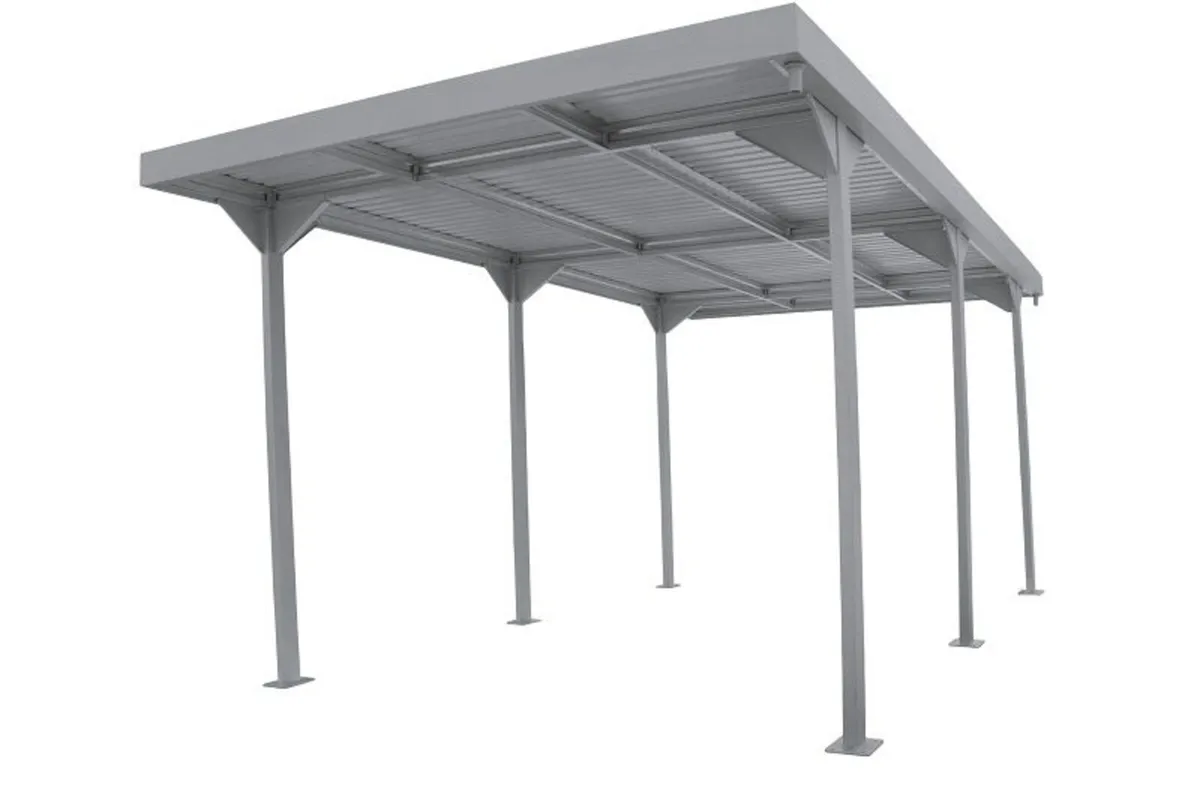 Palladium 10x17 Steel Car Port Shelter 🚗💪 - Image 4