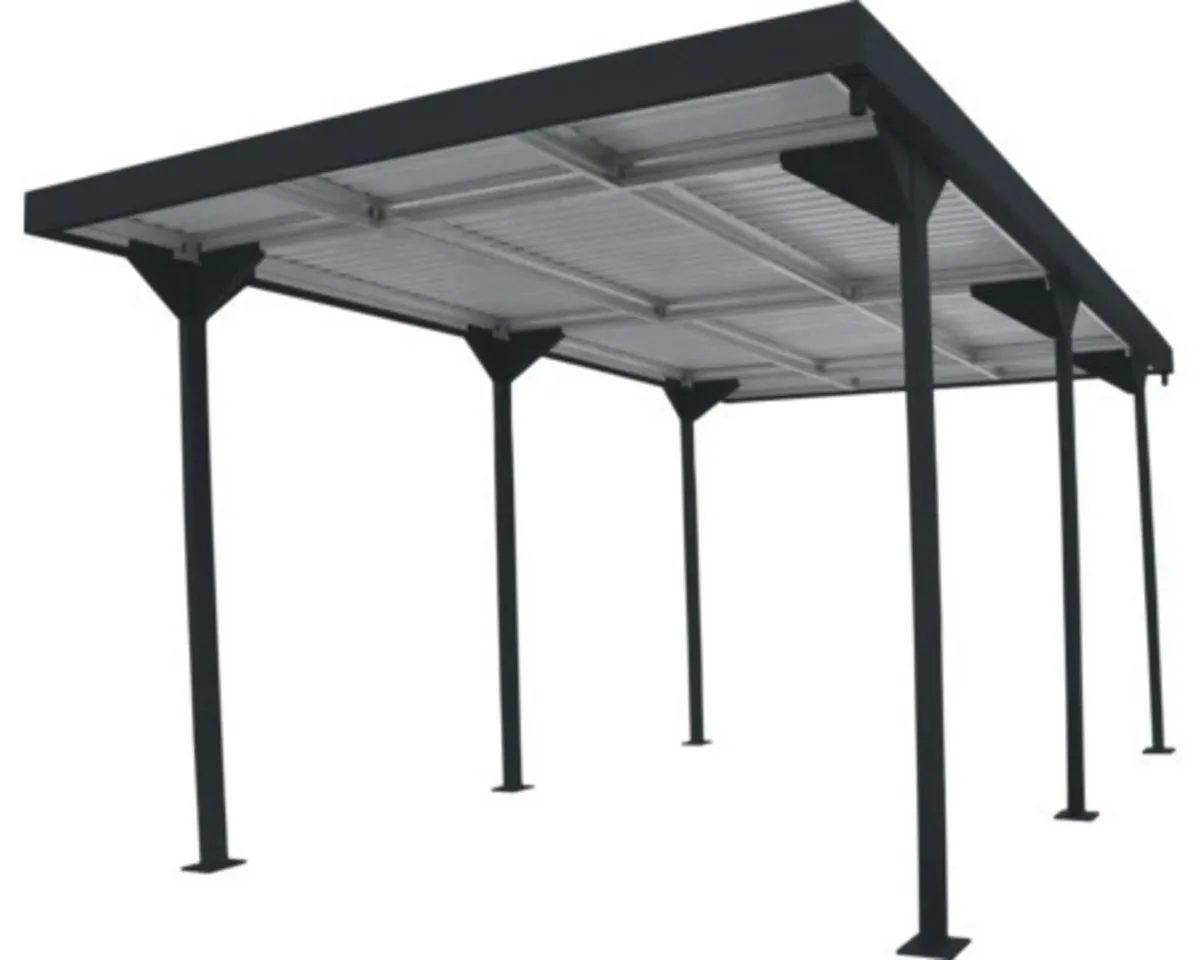 Palladium 10x17 Steel Car Port Shelter 🚗💪 - Image 3