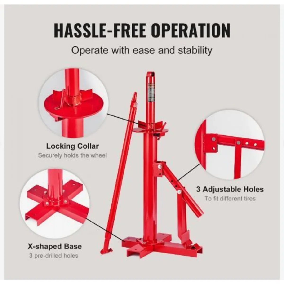 Portable Manual Tire Changer Bead Breaker Tool - Image 1