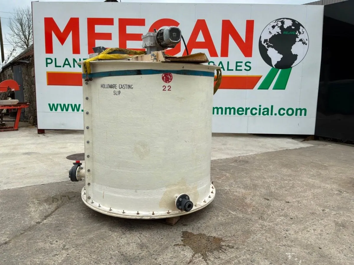SLIP CASTING MOULD / MIXING TANK.......654v. - Image 3