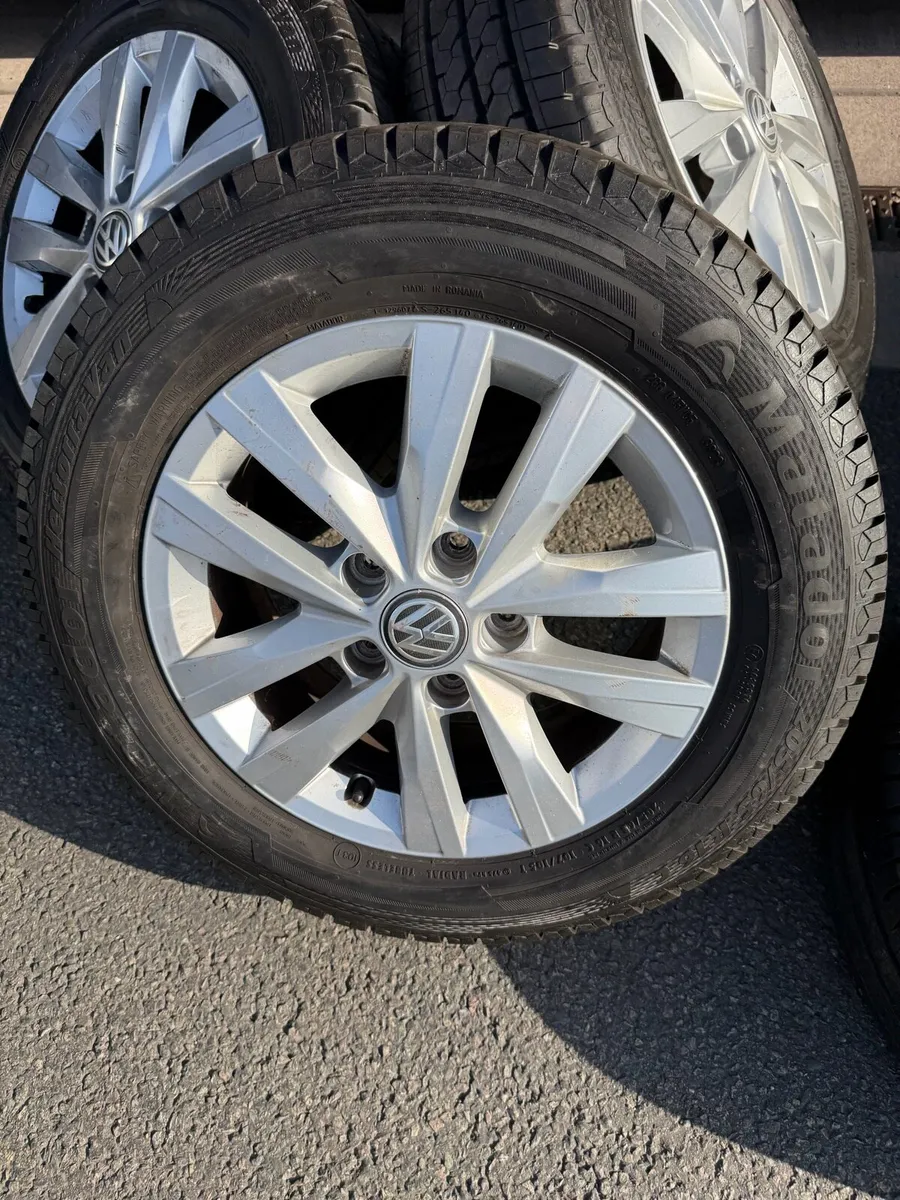 VW Transporter 16”Clayton alloys - Image 2