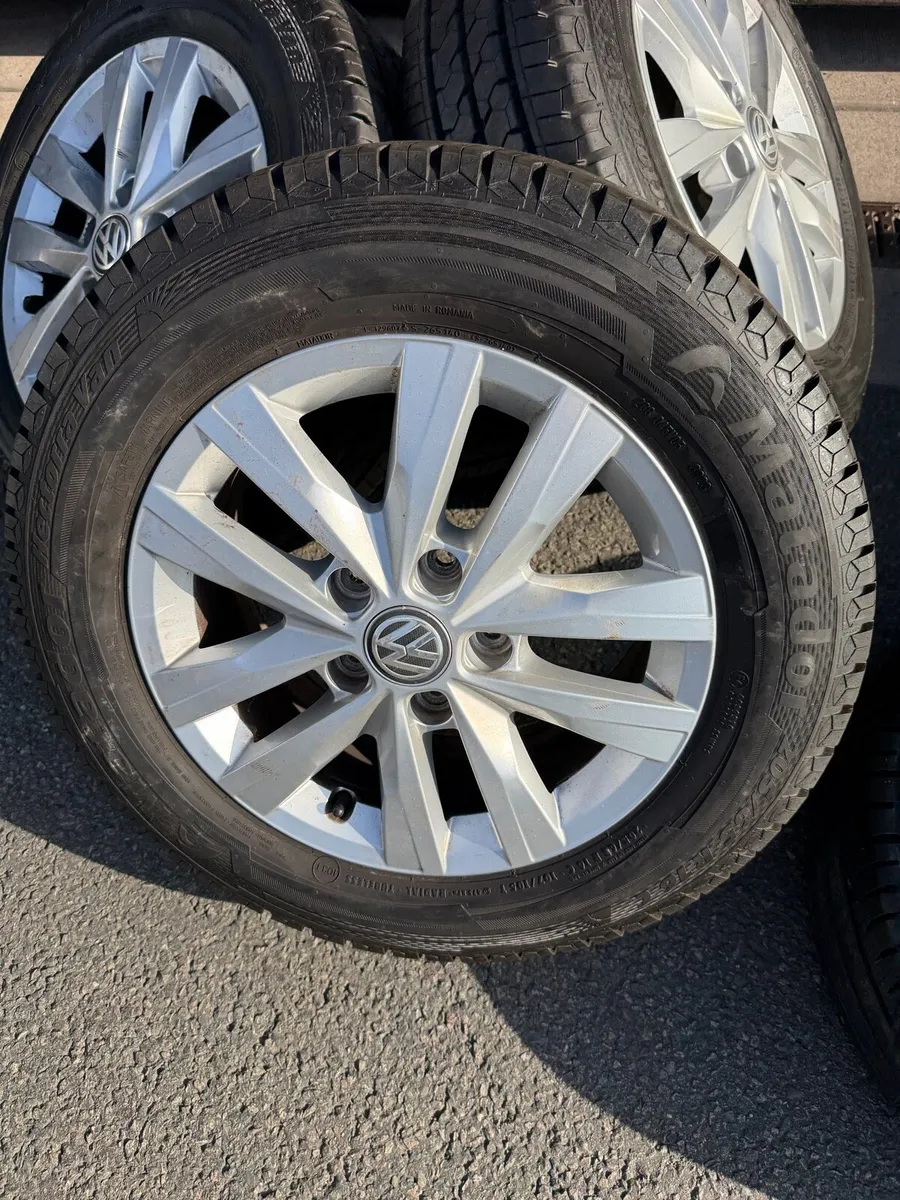 VW Transporter 16”Clayton alloys - Image 1