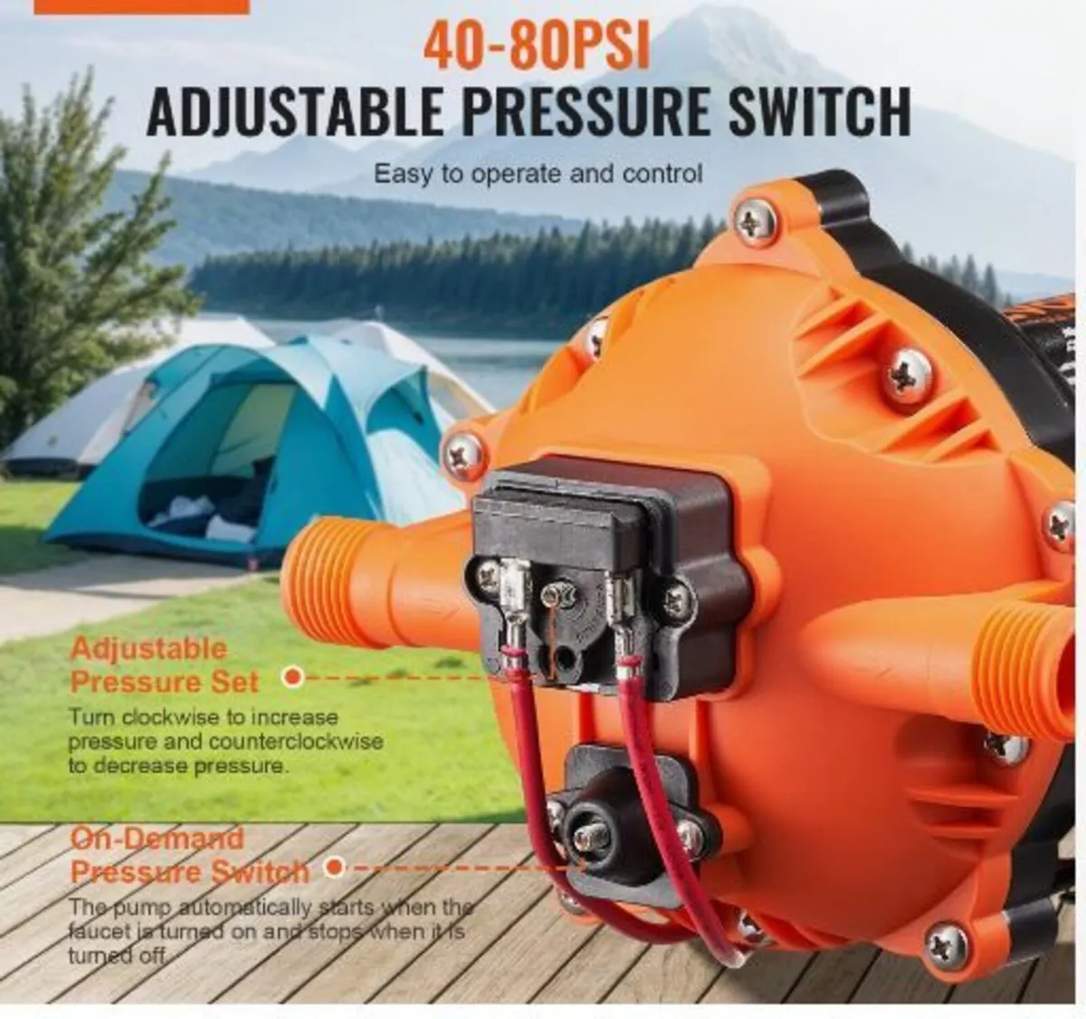 12V Diaphragm Pump - Image 2