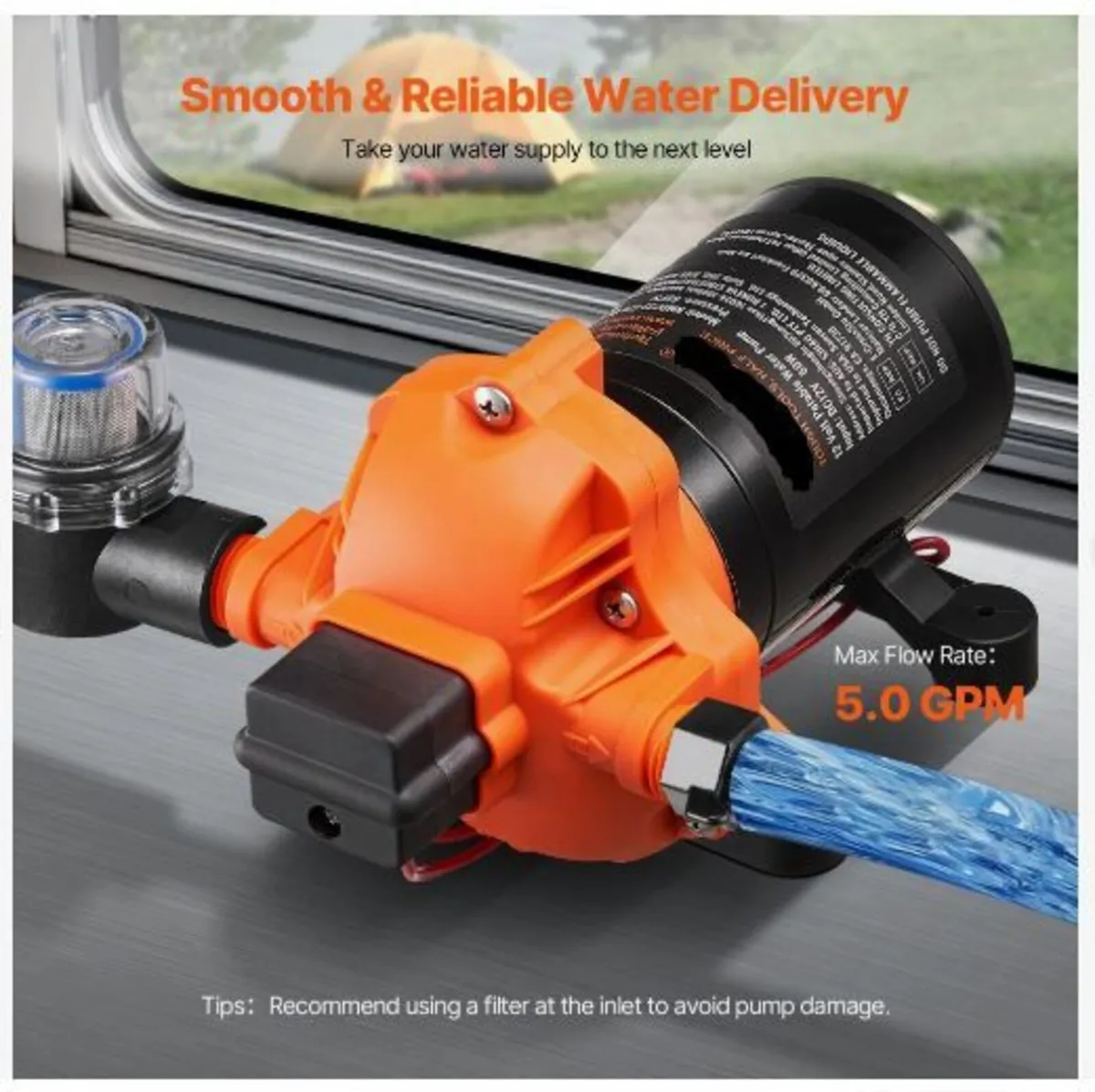 12V Diaphragm Pump - Image 4