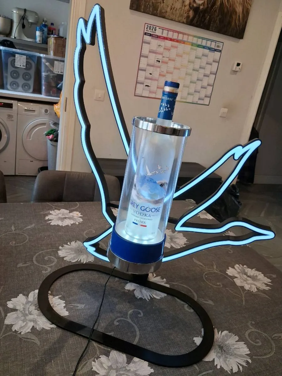 Grey goose led lamp with built in Fridge - Image 2