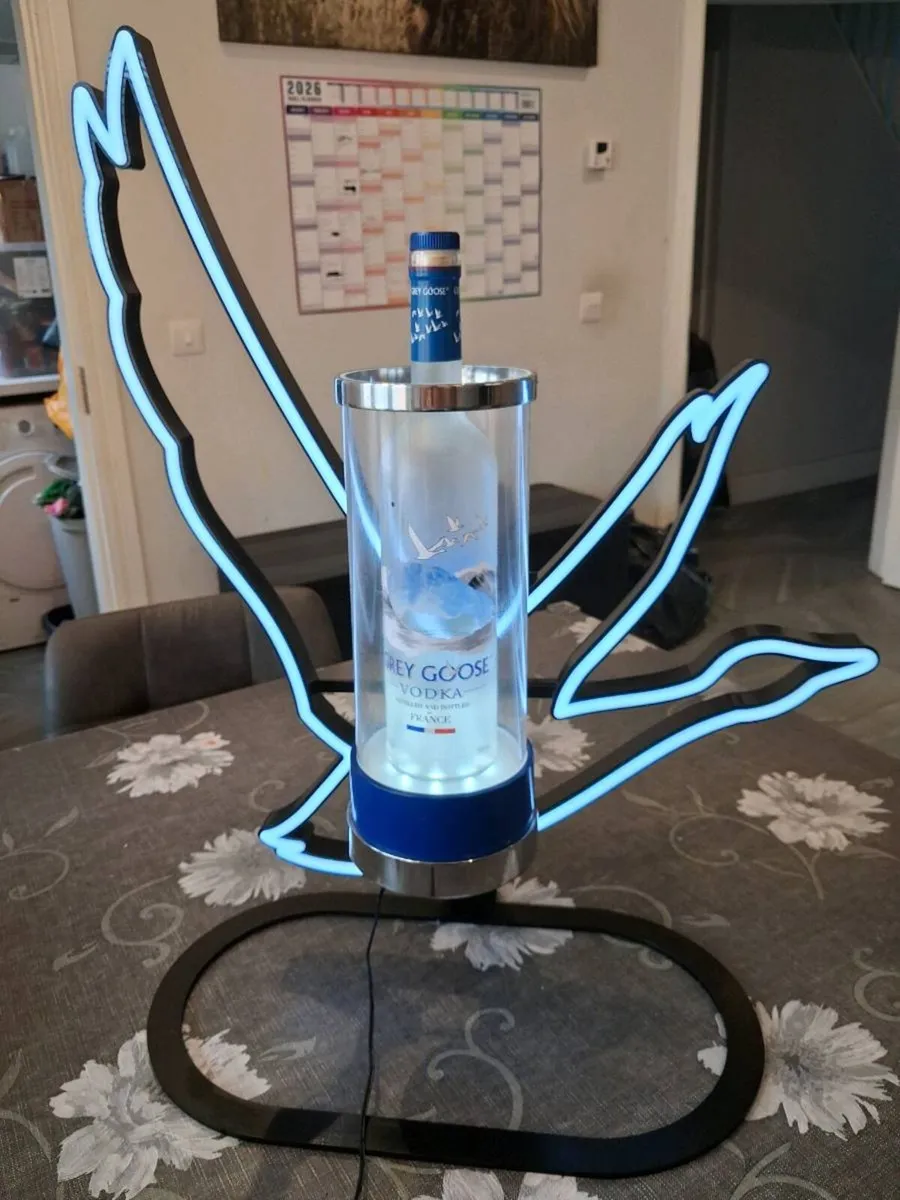 Grey goose led lamp with built in Fridge - Image 3