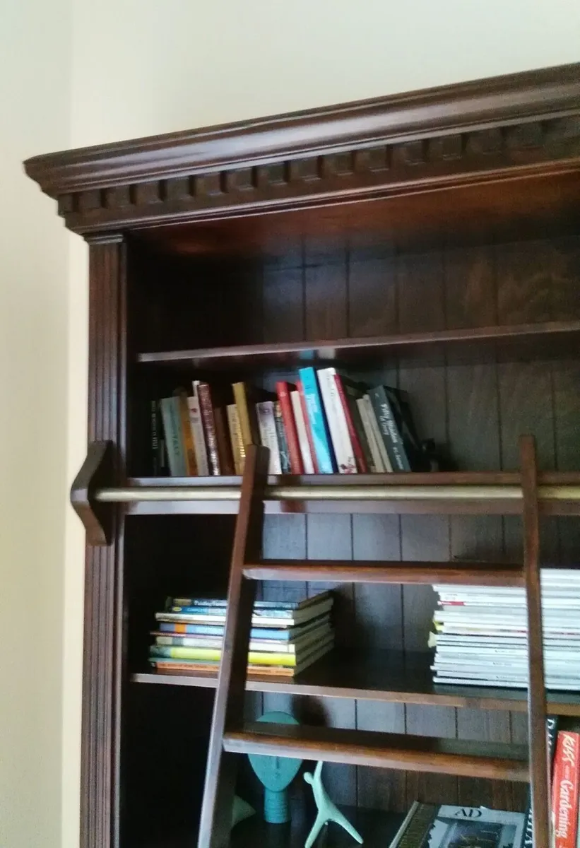 Bookcase with ladder - Image 2