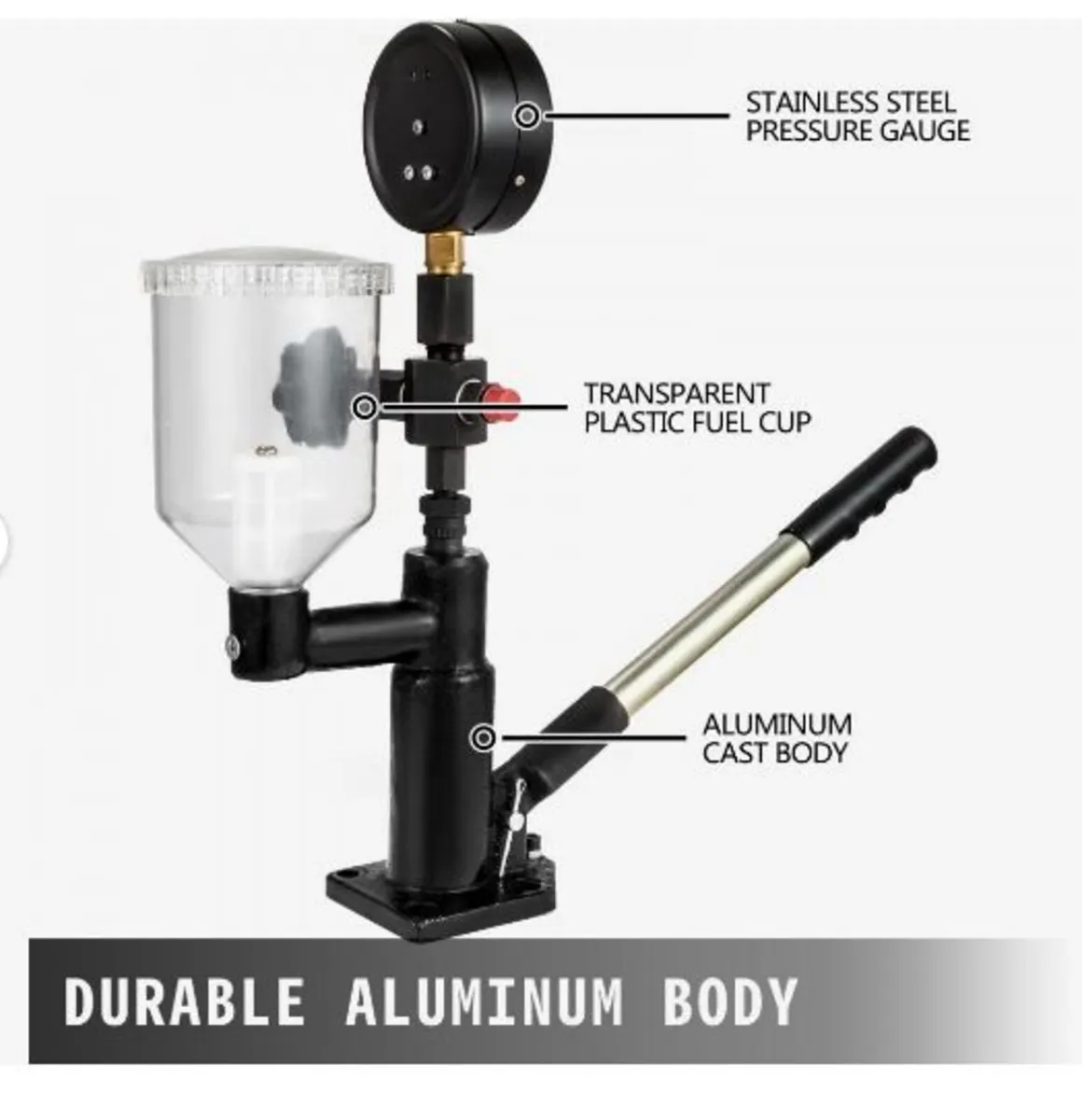 600 Bar Injector Tester 0.8L Fuel Pressure - Image 2