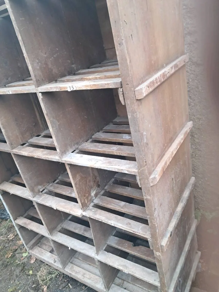 Large rustic pine storage piece - Image 2