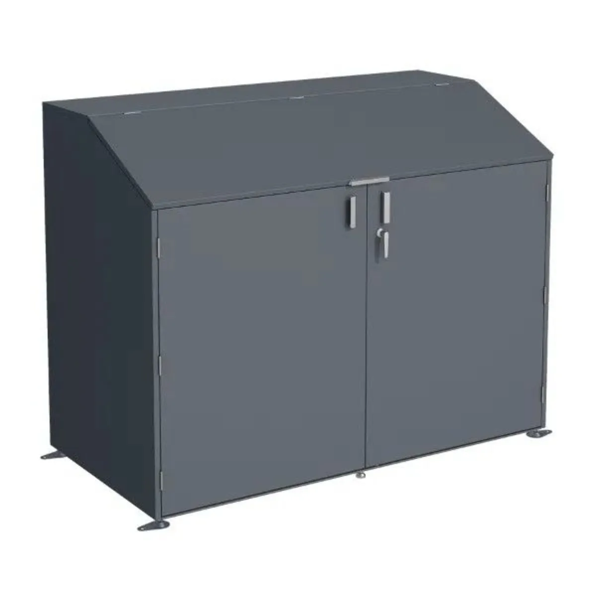 Premium Metal Bike Shed – Secure Storage - Image 2