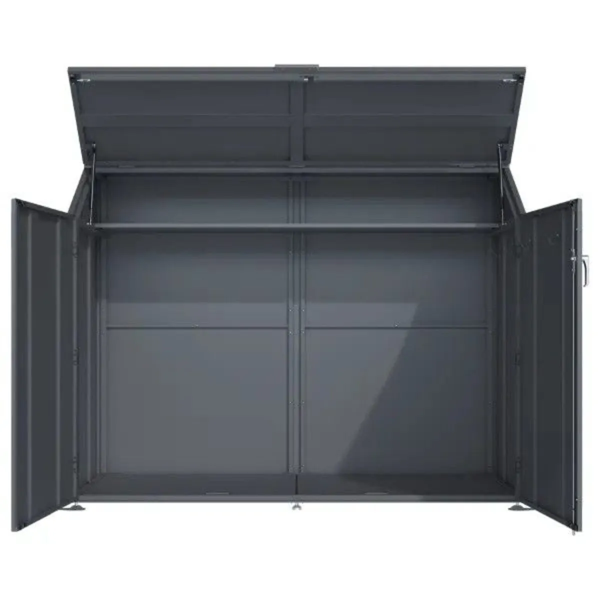 Premium Metal Bike Shed – Secure Storage - Image 4