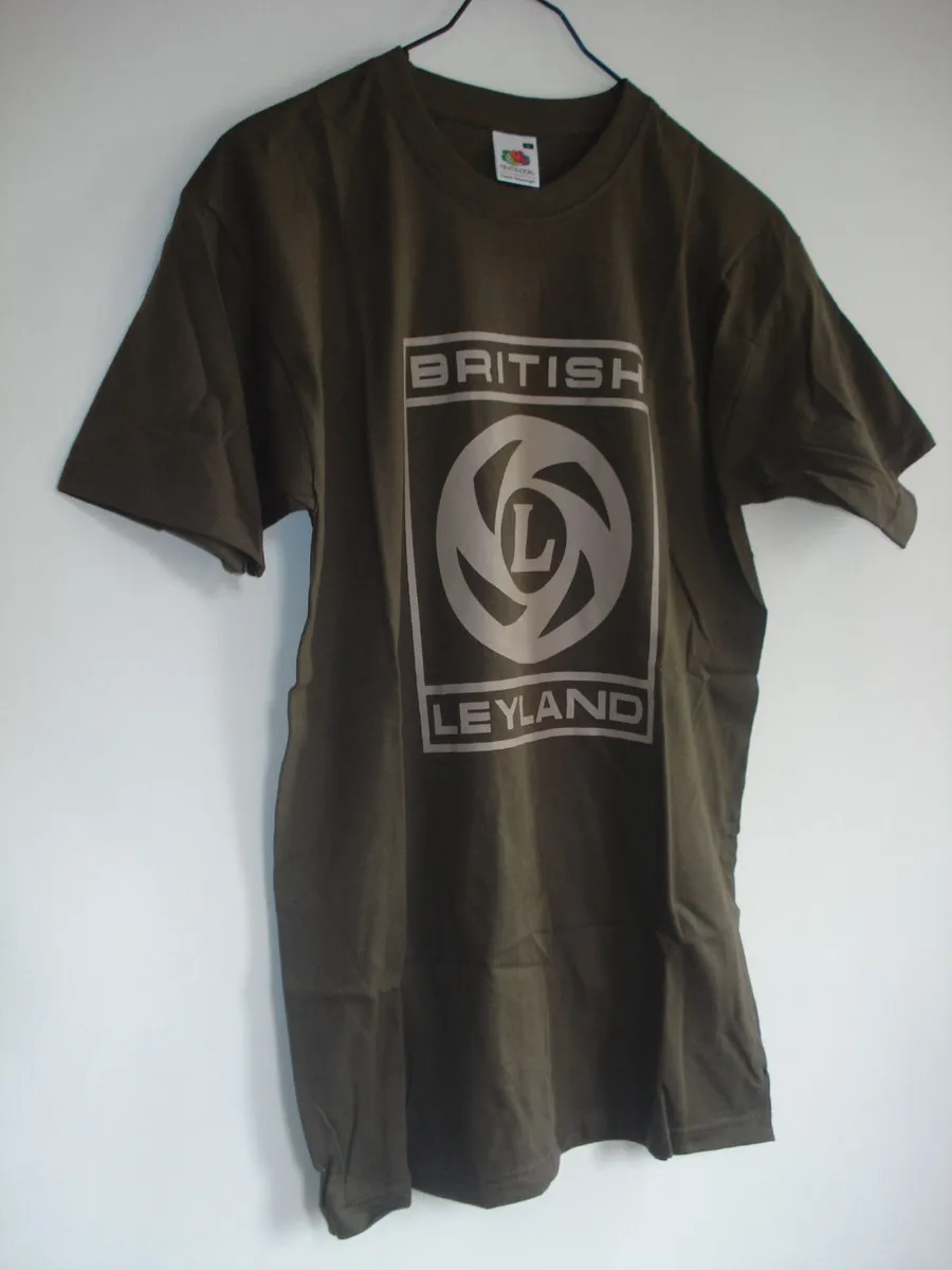 BRITISH LEYLAND BROWN T-SHIRT. SMALL. - Image 2