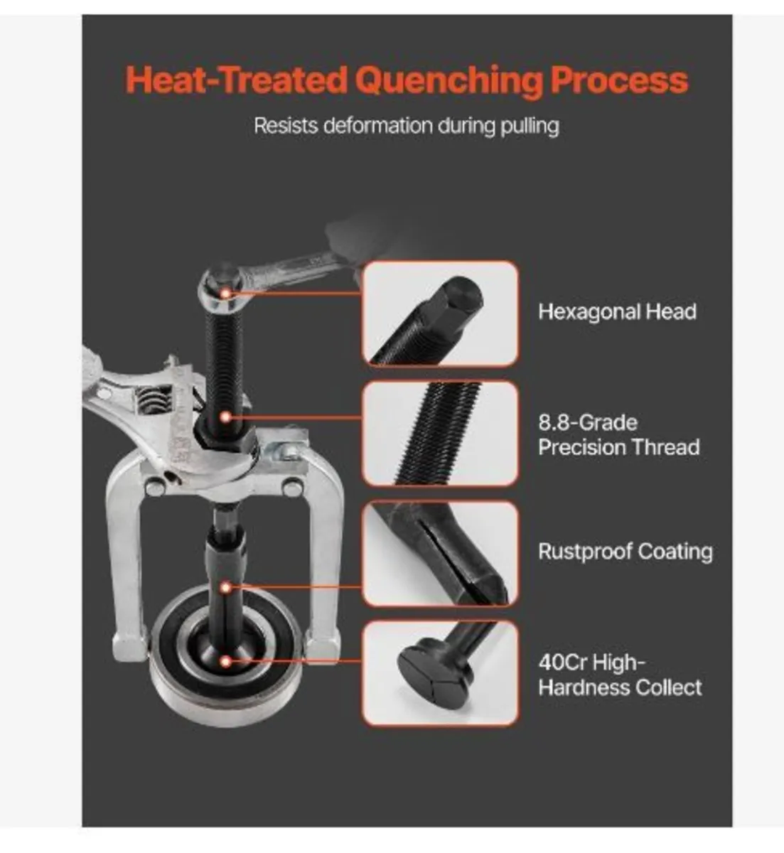 Blind Hole Bearing Puller Set - Image 4