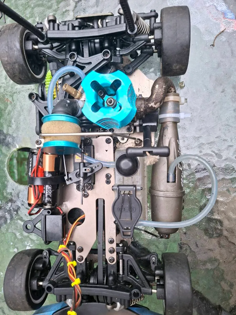 Nitro Race Car 1-10 Scale With FlySky Remote - Image 2