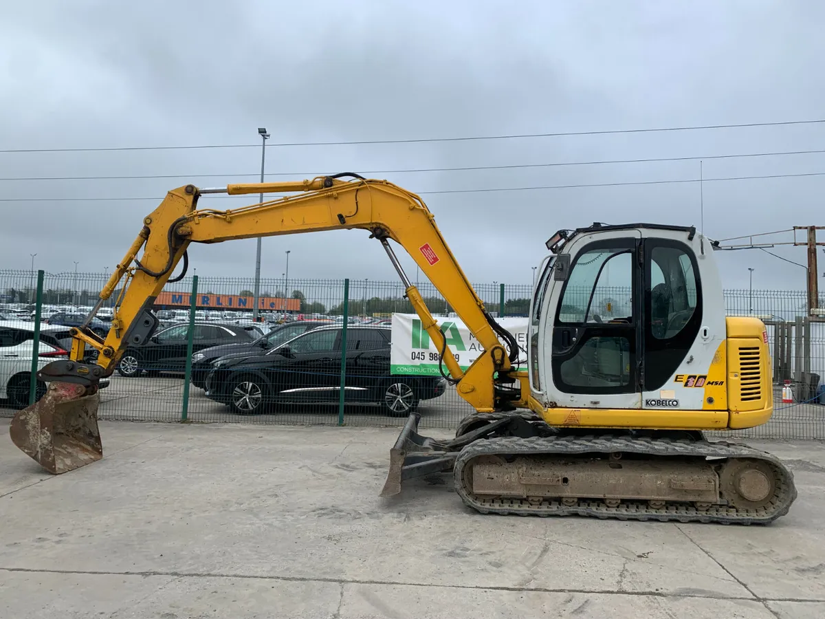 2007 NEW HOLLAND KOBELCO E80MSR EXCAVATOR FOR AUCT - Image 3