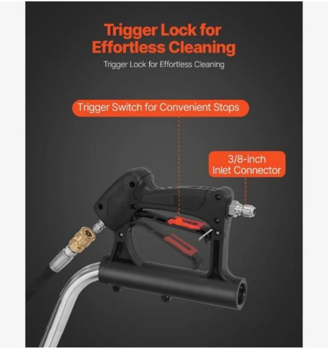 20" Pressure Washer Surface Cleaner - Image 4