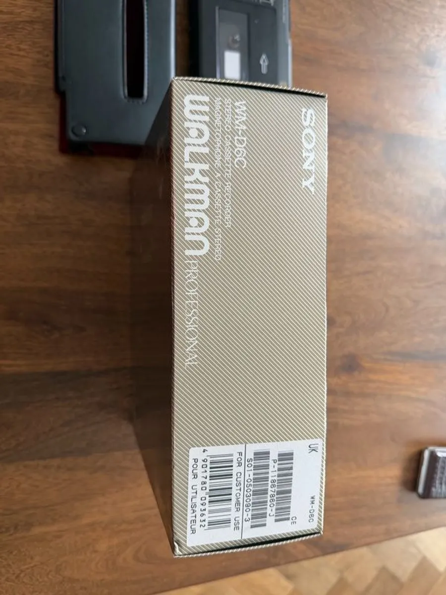 Sony Wm-d6c Professional - The Holy Grail Boxed - Image 3