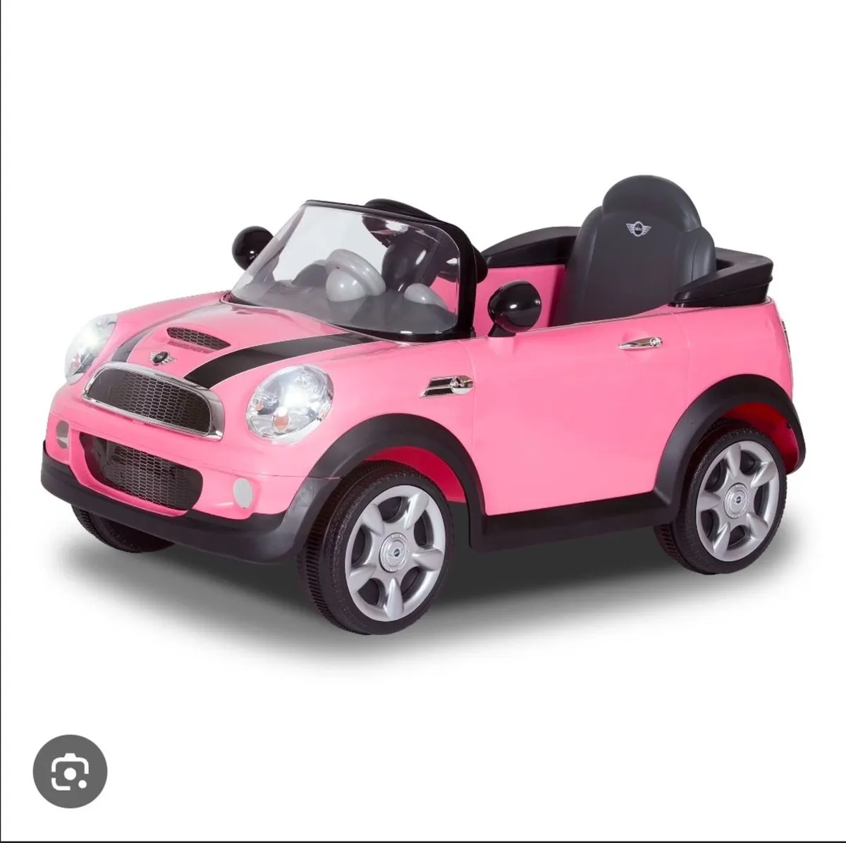 MINI Cooper S 6-Volt Battery Ride-On Vehicle Pink