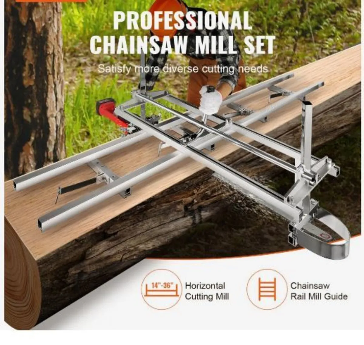 Chainsaw Mill and Rail Mill Guide System - Image 2