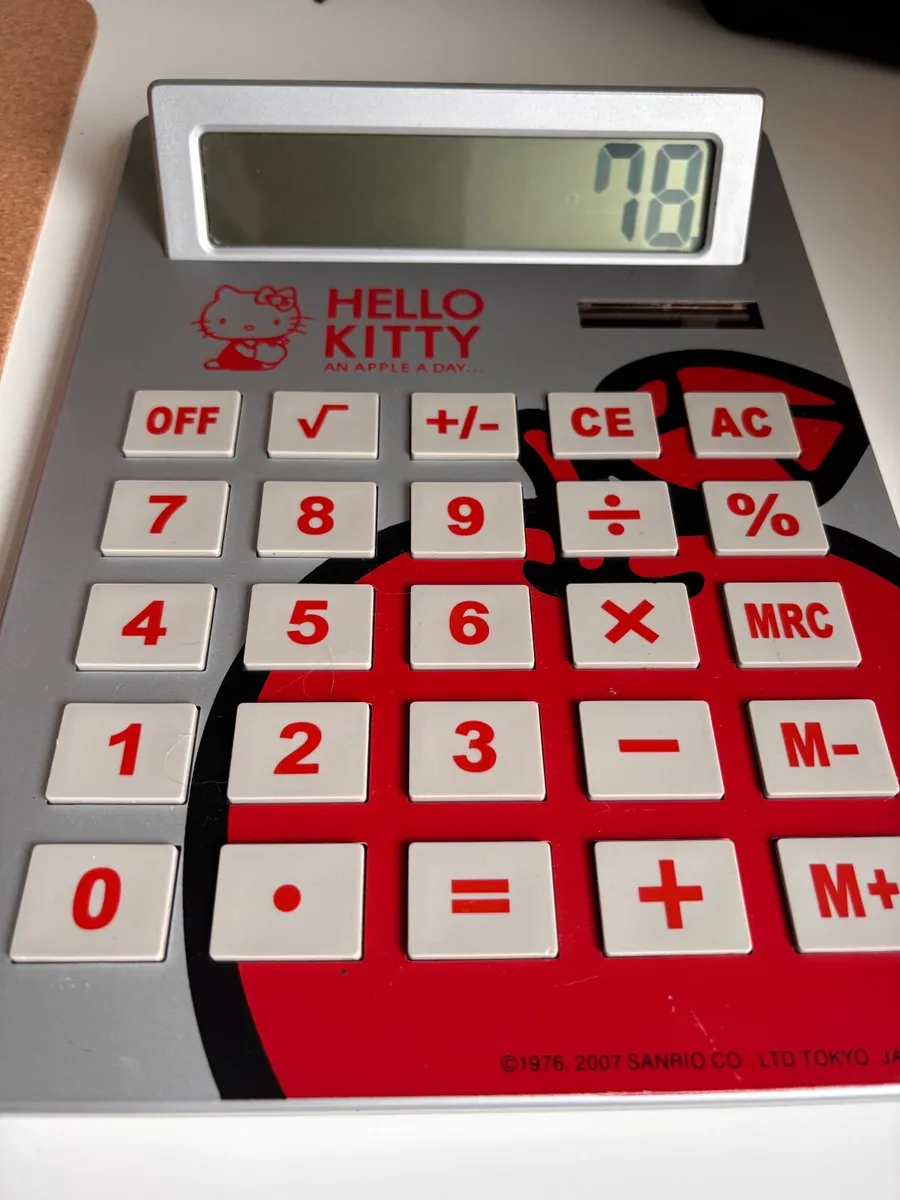 Giant Hello Kitty Calculator - Image 2