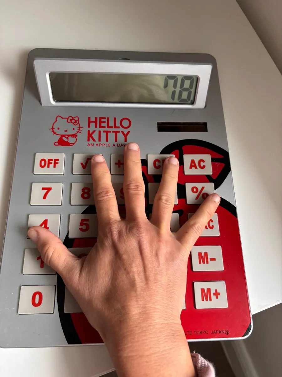 Giant Hello Kitty Calculator - Image 3