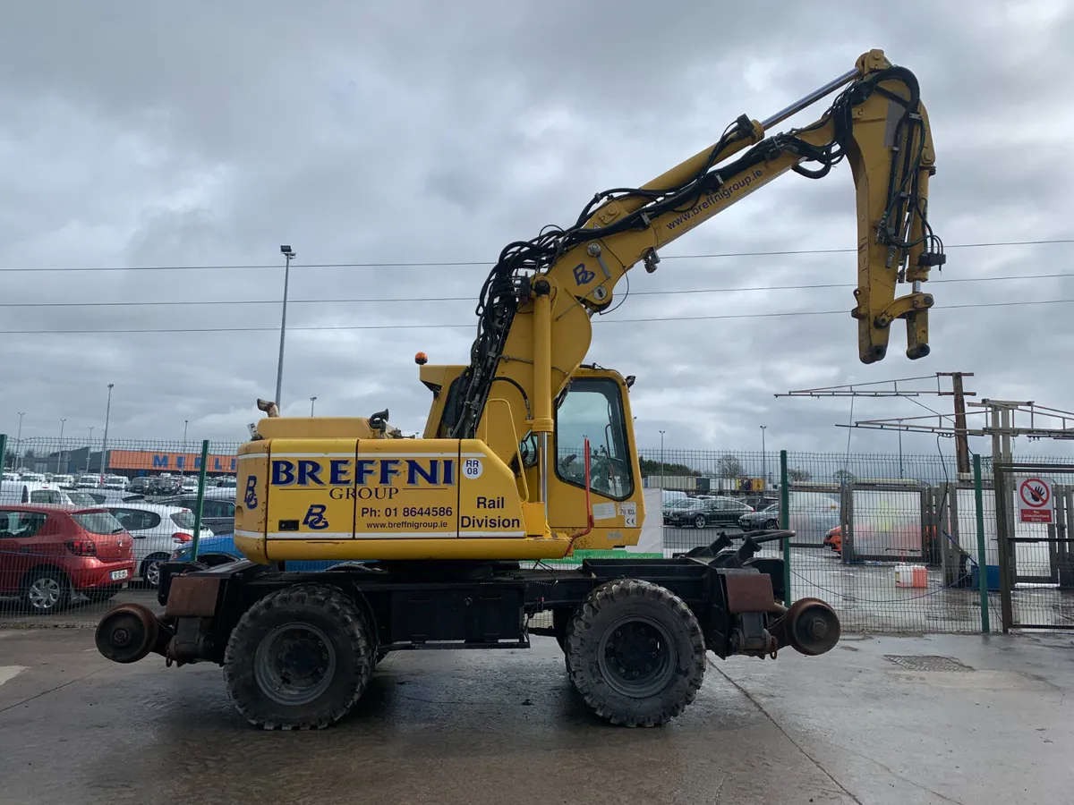 2004 ATLAS TEREX 1604 WHEELED RAIL EXCAVATOR - Image 4