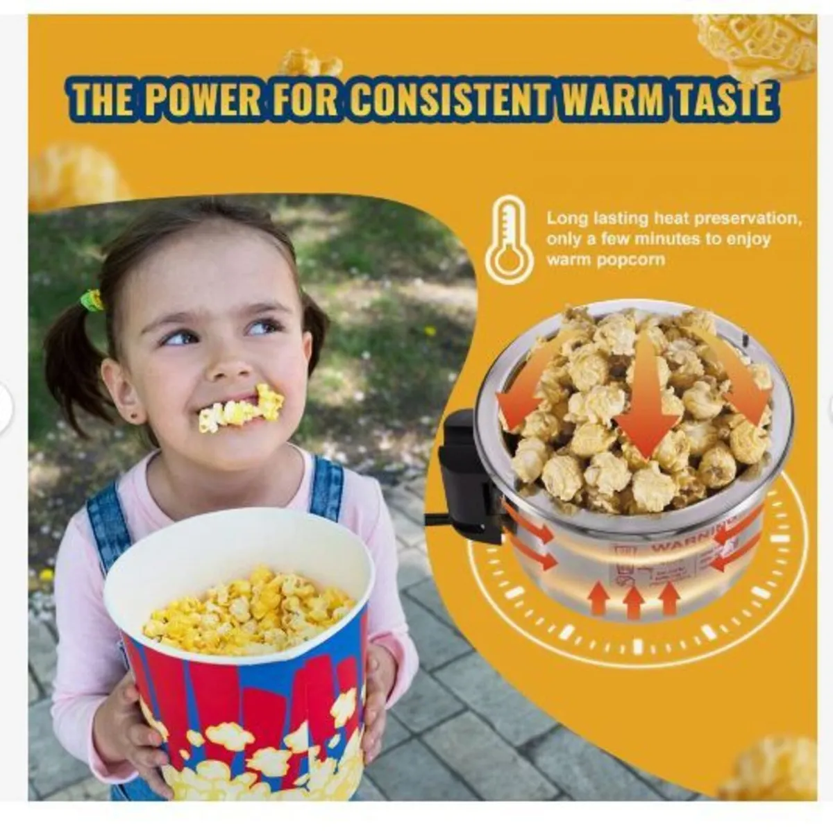 Popcorn Maker, 300W - Image 2