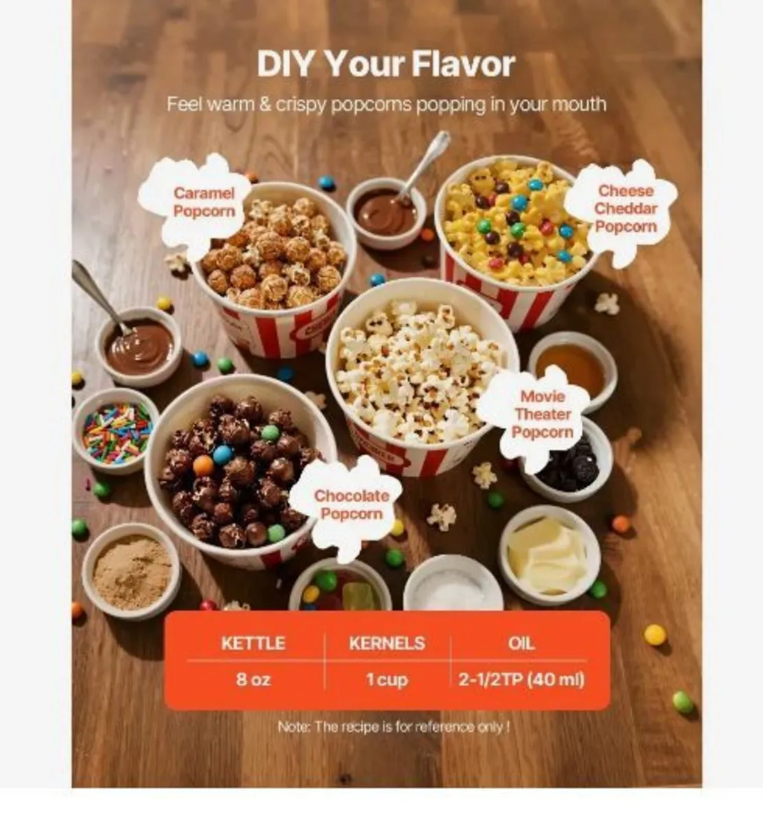 Popcorn Machine with Cart - Image 2