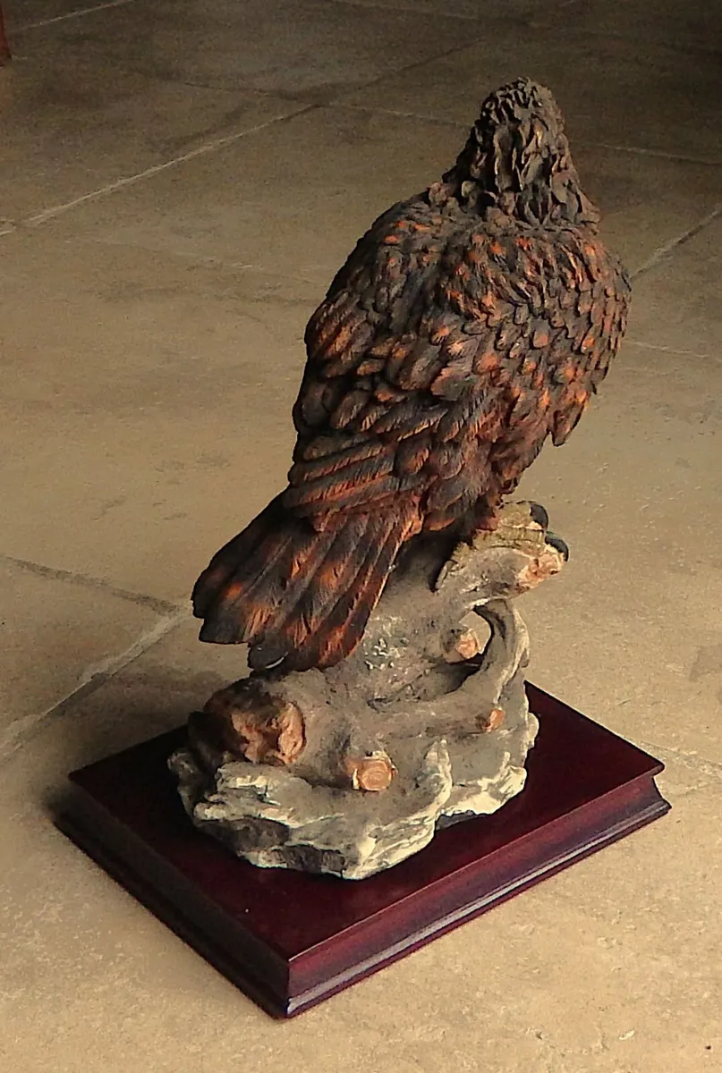 Golden Eagle Figurine by The Juliana Collection - Image 3