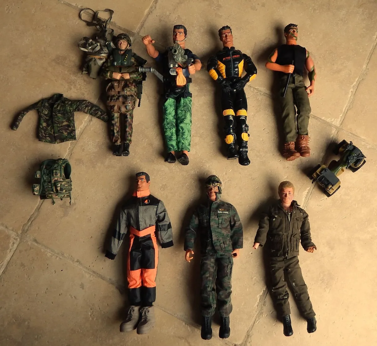 Selection of Action Man Figurines & Accessories - Image 1