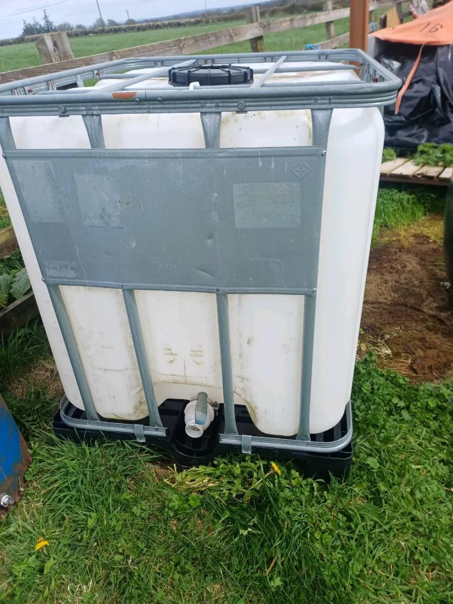 Ibc tank Oil tank - Image 1