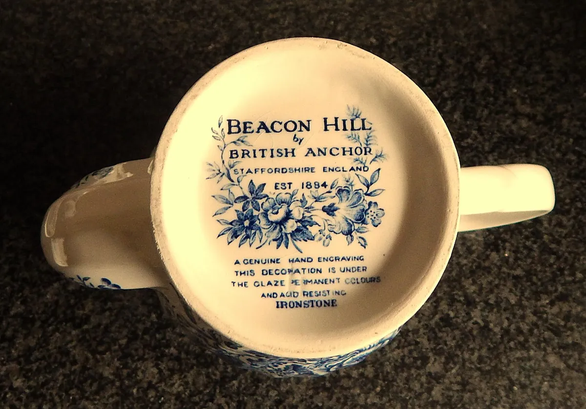 Staffordshire Ironstone Beacon Hill Coffee Set - Image 4