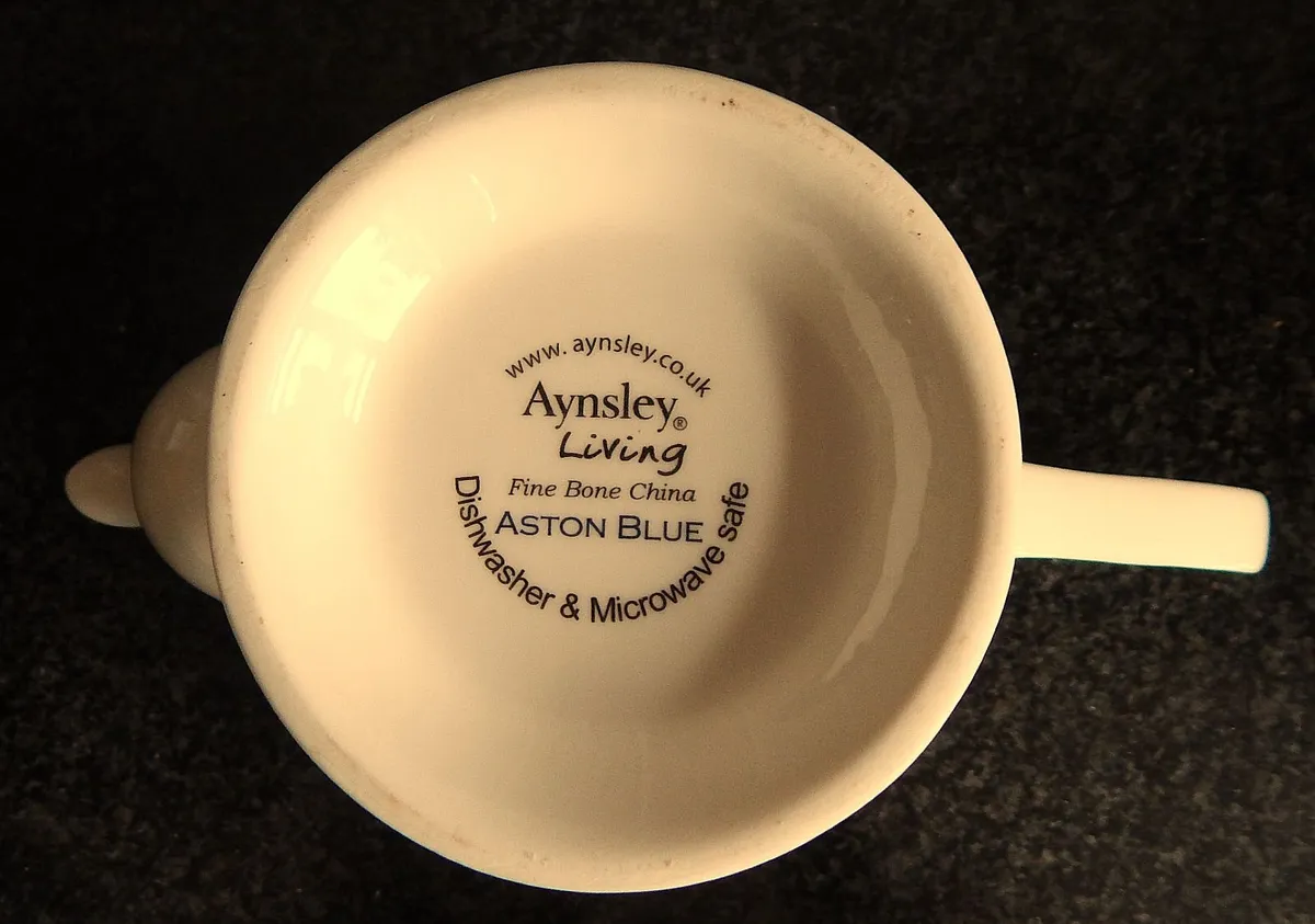 Anysley Living Aston Blue Bone China Tea Set - Image 4