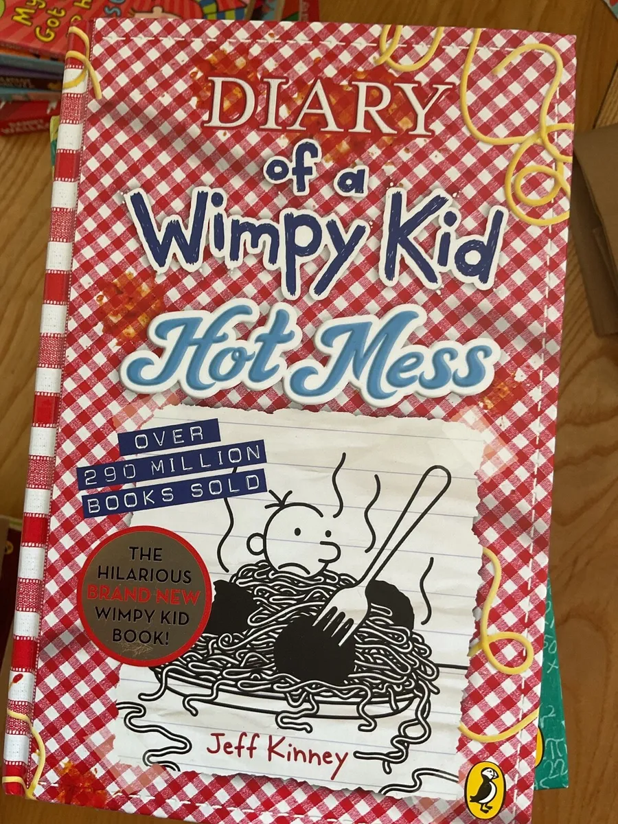 Diary of a Wimpy Kid Hot Mess Hardback book