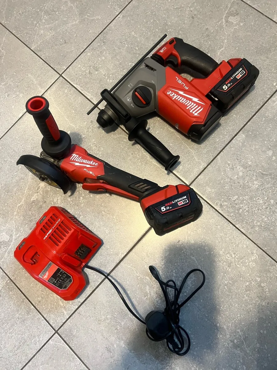 New Milwaukee sds and grinder - Image 2