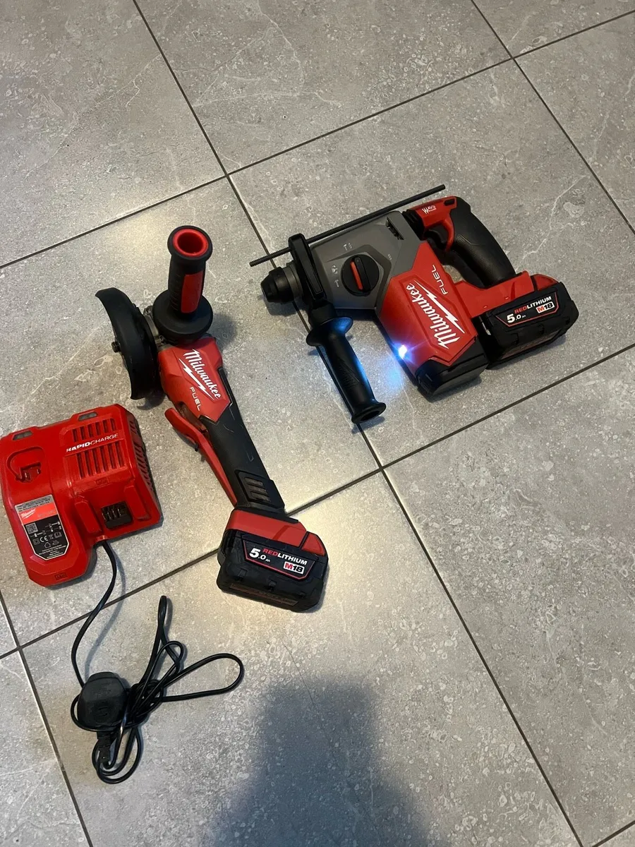 New Milwaukee sds and grinder - Image 3