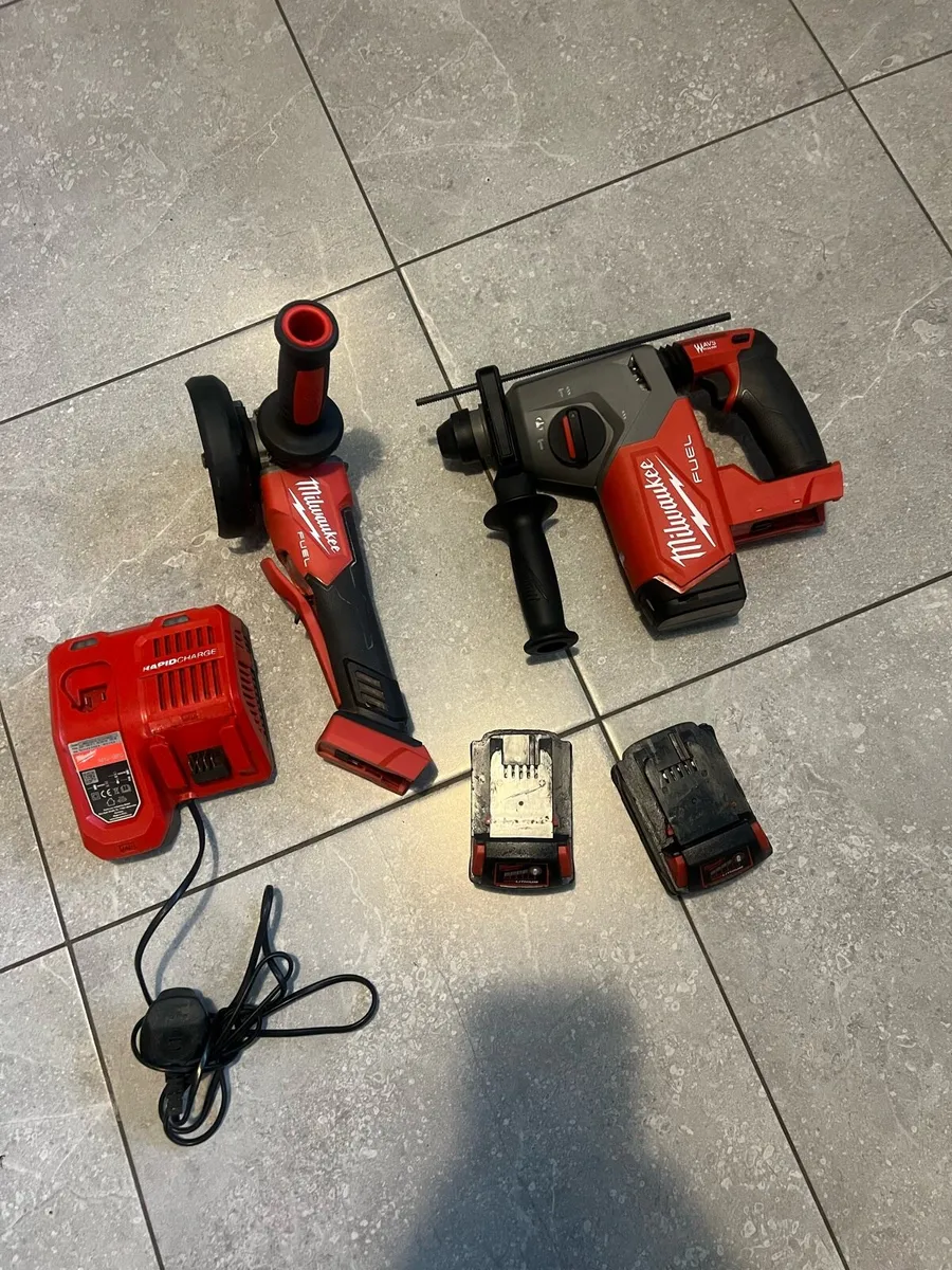 New Milwaukee sds and grinder - Image 4