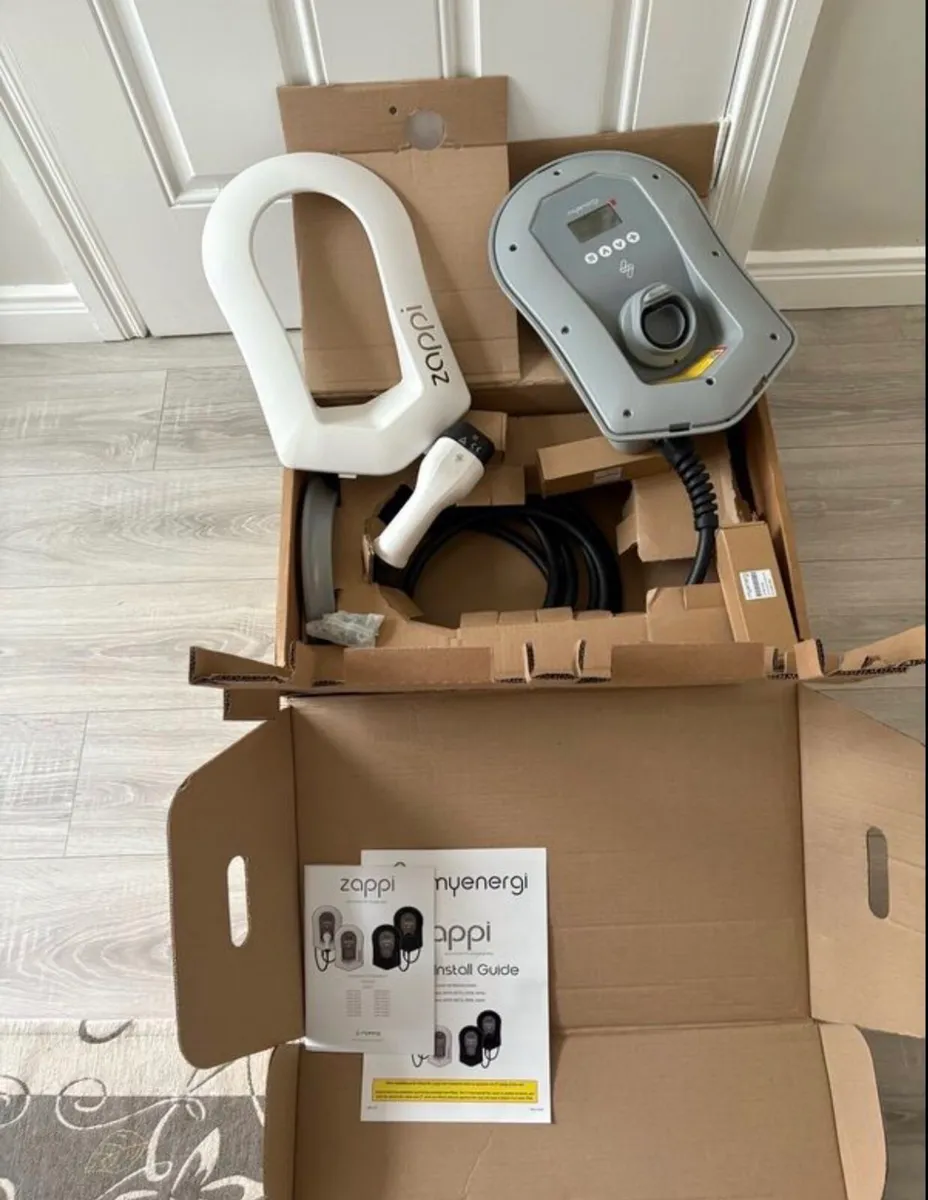 New Zappi 222TW Tethered EV Charger - Image 1
