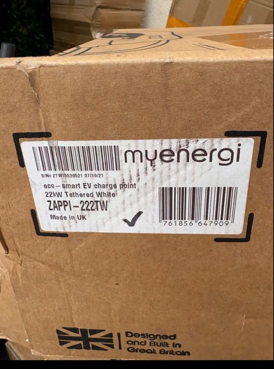 New Zappi 222TW Tethered EV Charger - Image 3