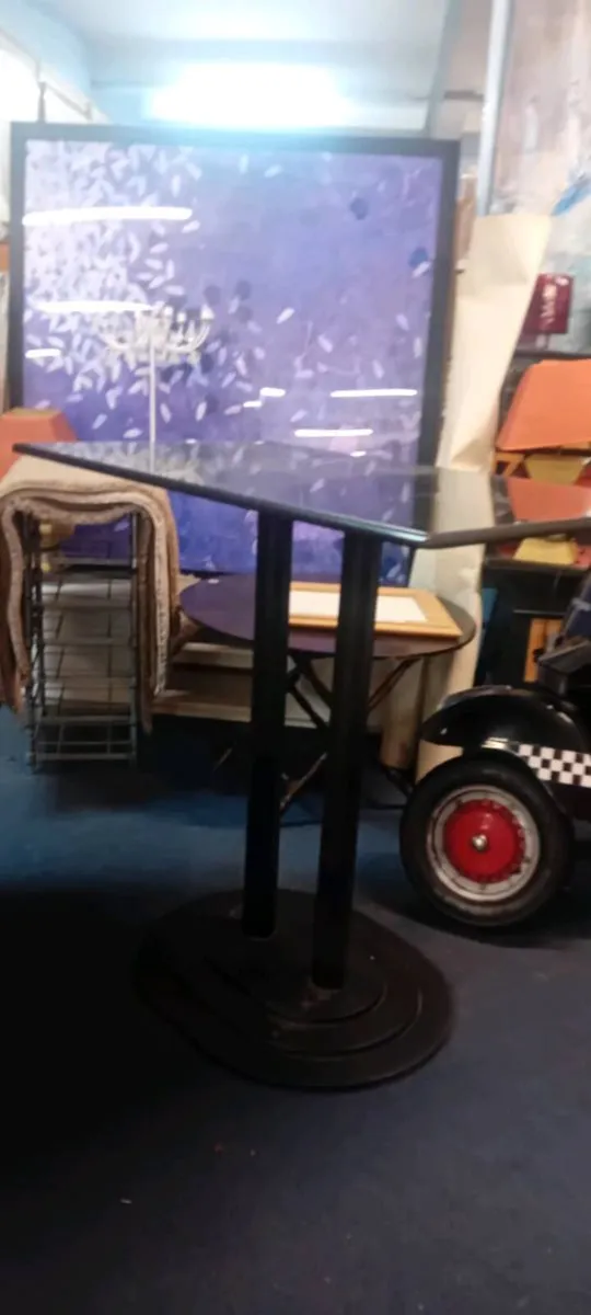 Large High Granite Pub Table - Image 3