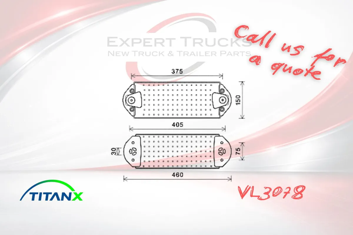 VOLVO ENGINE OIL COOLER (TITANX)