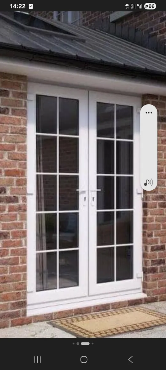 Pvc french doors - Image 1