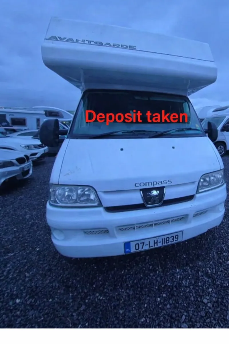 Peuget compas avangard 2007   RHD 4berth new tyres - Image 1