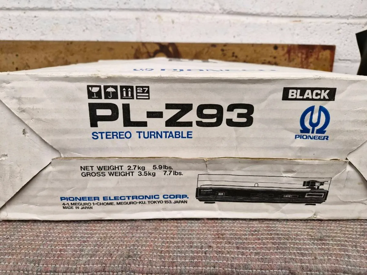 Pioneer Turntable - Image 1