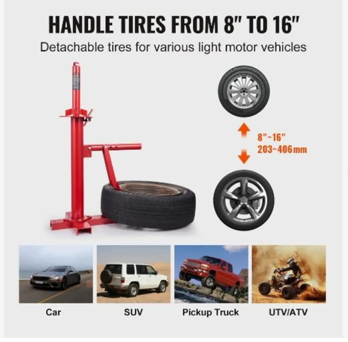 Portable Manual Tire Changer Bead Breaker Tool - Image 4