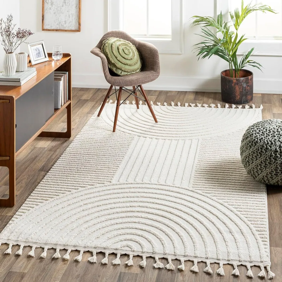 Jakarta Geometric Rug - Scandi Area Rugs Living - Image 1