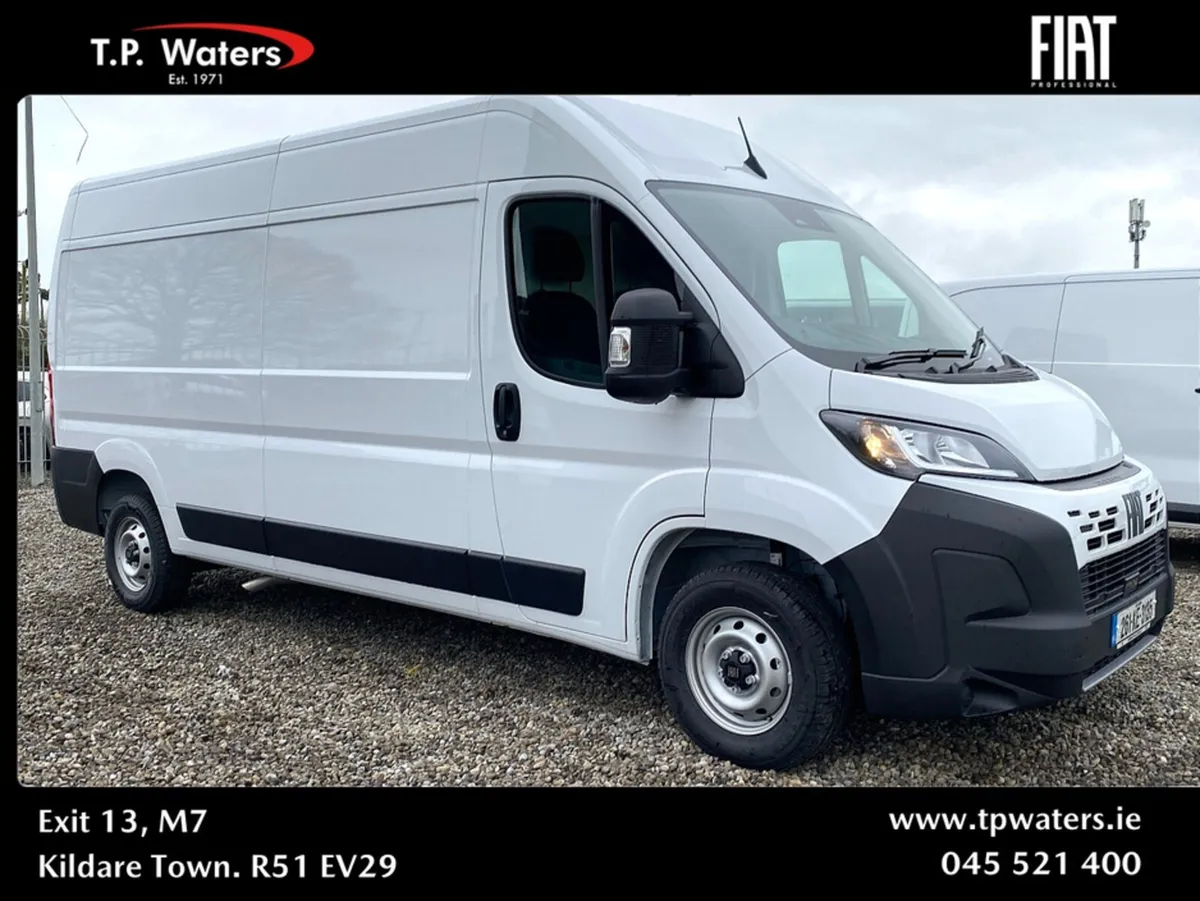 Fiat Ducato 2.2 140HP - L3 H2 - 5 YEAR WARRANTY - - Image 1