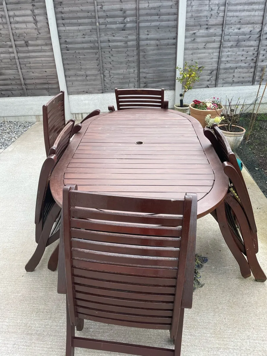 Garden Dining Set - Image 1