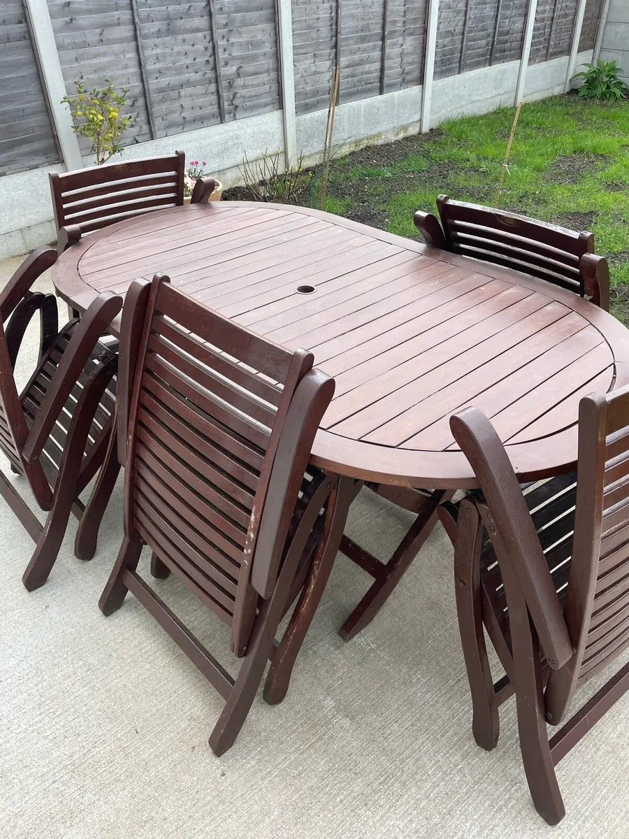 Garden Dining Set - Image 2