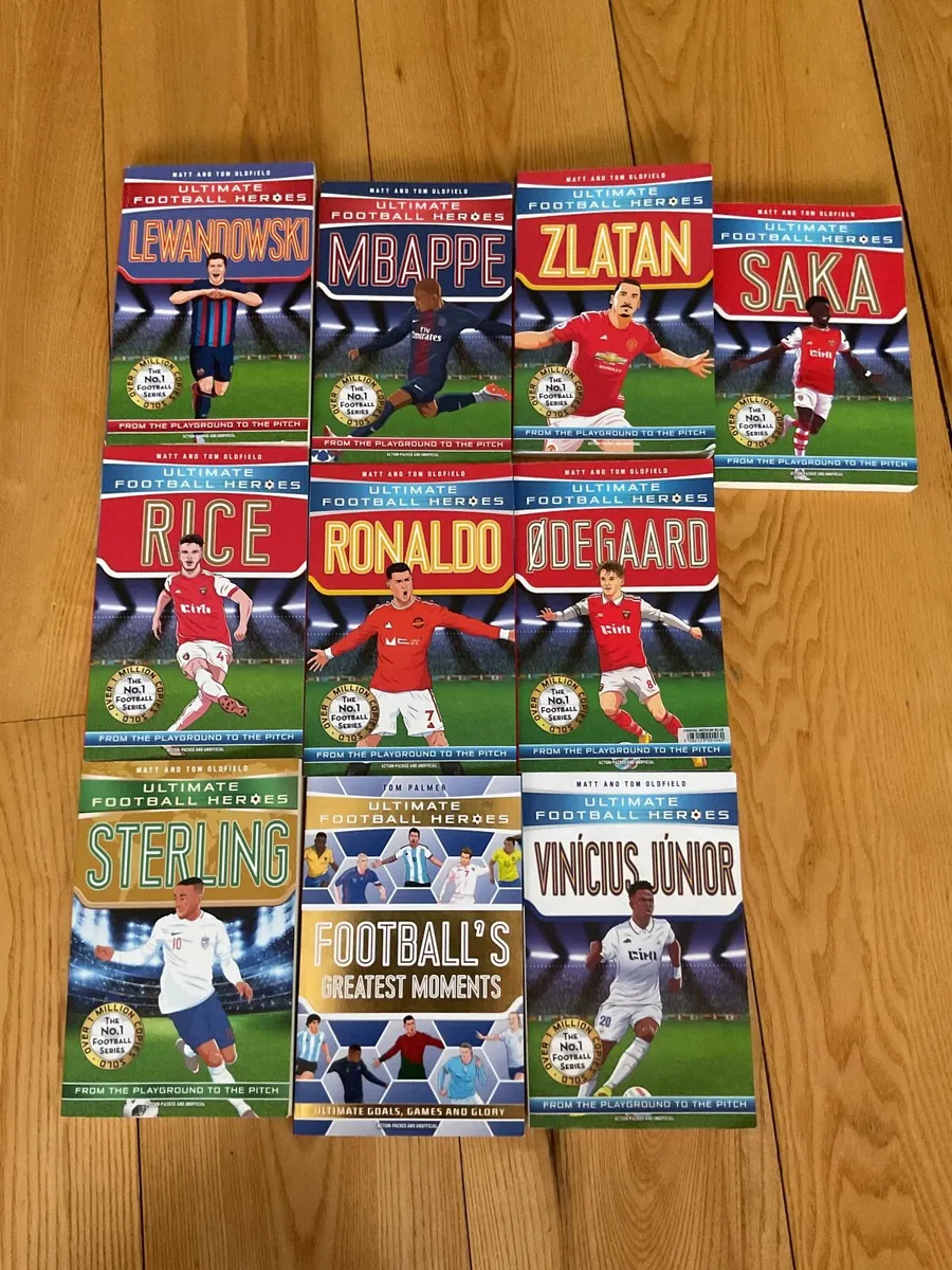 10 Ultimate Football Hero books